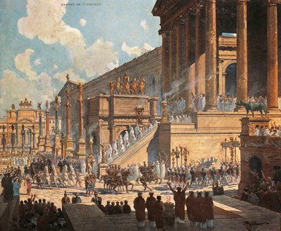 Frankreich, Paris, Das Römische Forum von Roman Roman