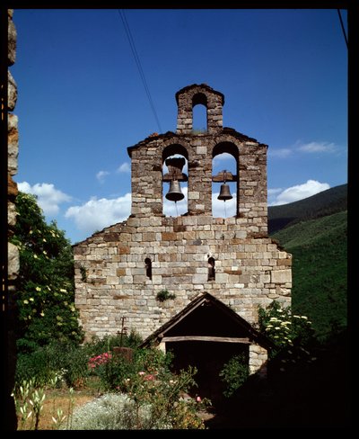 Ansicht der Kirche von Romanesque