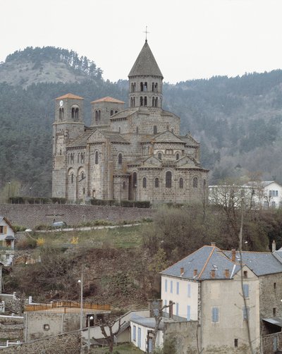 Ansicht der Kirche von Romanesque