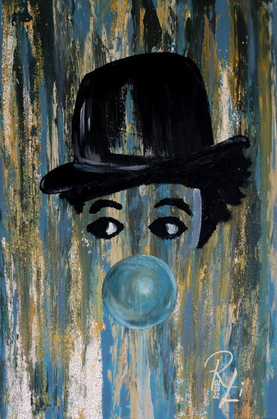Charlie Chaplin - Ballon I von RosaLi