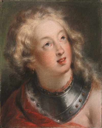 Kopf einer Frau von Rosalba Carriera