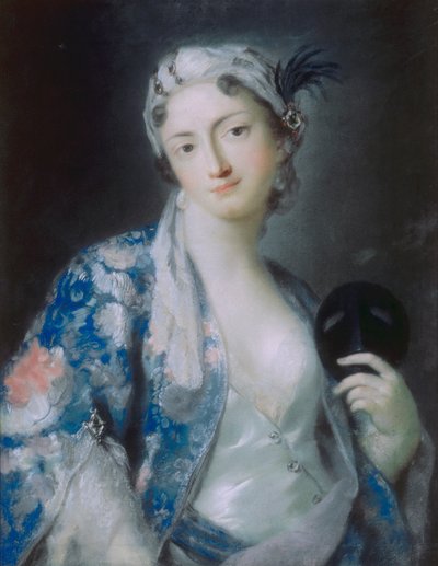 Porträt von Felicia Sartori von Rosalba Giovanna Carriera