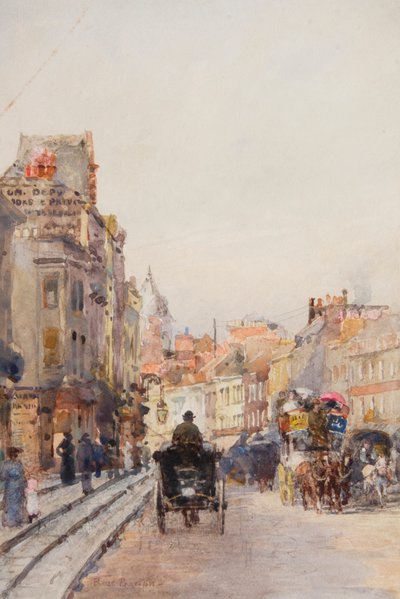 Brompton Road, Blick nach Osten von Rose Maynard Barton