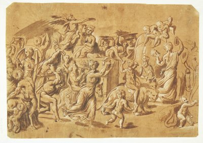 Triumph des Bacchus von Rosso Fiorentino