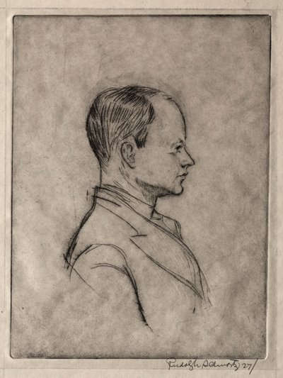 Porträt von Rudolf Schwartz