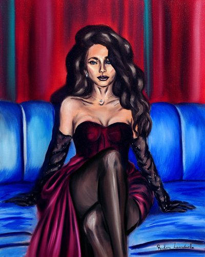 Mitternachtsglamour, 2024 von Ruslana Levandovska