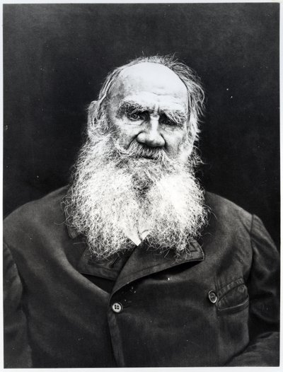 Leo Tolstoi (s/w Foto) von Russian Photographer