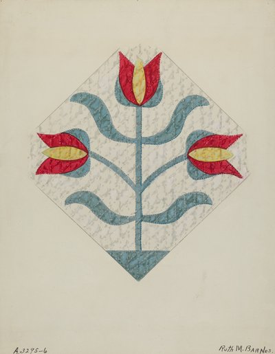 Quilt, ca. 1936 von Ruth M Barnes