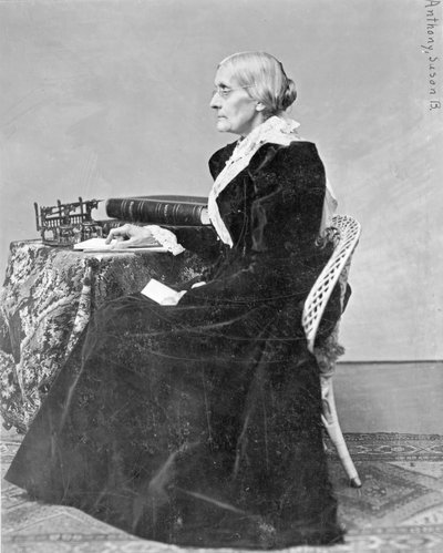 Susan Brownell Anthony (1820-1906) von S.A. Taylor