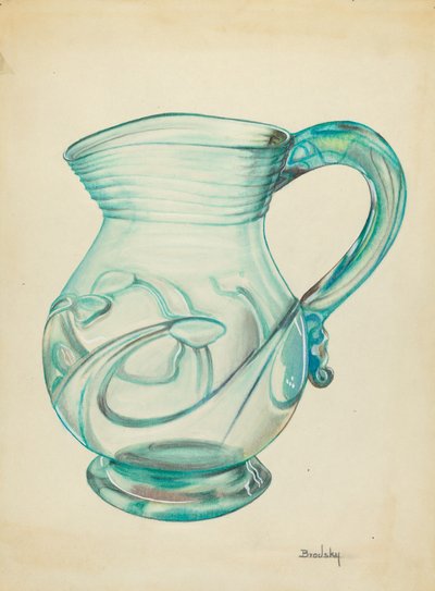 Großer Krug von S. Brodsky