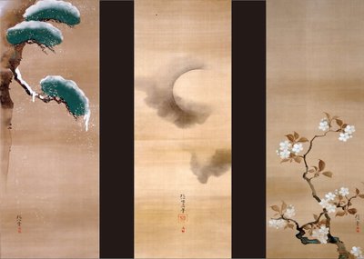 Schnee, Mond und Blumen von Sakai Hoitsu