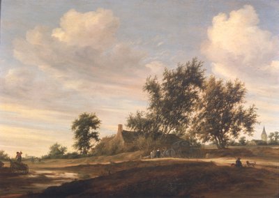 Weitläufige bewaldete Landschaft von Salomon van Ruisdael or Ruysdael