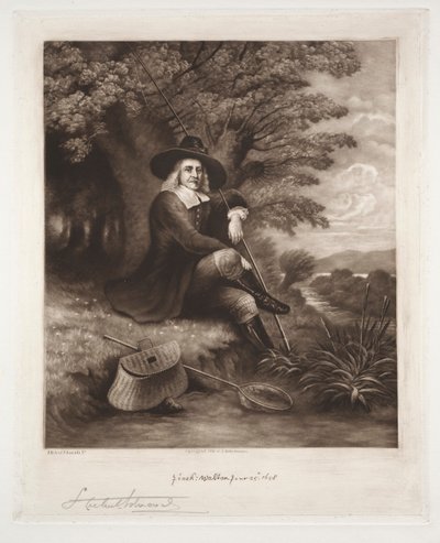 Izaak Walton, 1898 von Samuel Arlent Edwards