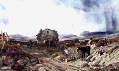 Ein Hochlandjahrmarkt von Samuel Austin
