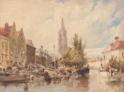 Kirche Notre Dame, Brügge von Samuel Austin