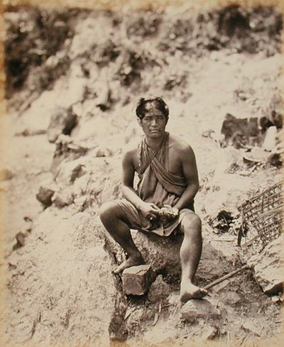 Lepcha-Mann von Samuel Bourne