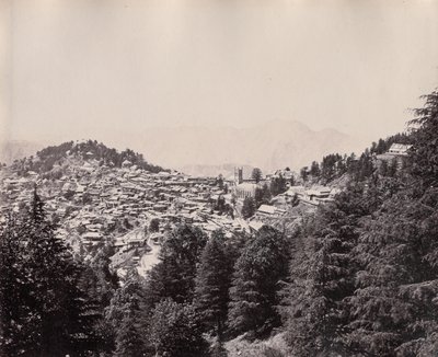 Shimla von Samuel Bourne