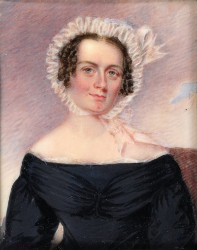 Porträt einer Dame von Samuel Broadbent