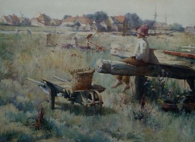 Sommerzeit, Walberswick, Suffolk von Samuel Henry William Llewelyn
