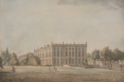 Ansicht von Wingerworth Hall, Derbyshire von Samuel Hieronymus Grimm