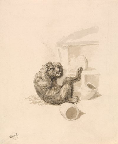 Bär und Bienenstöcke von Samuel Howitt