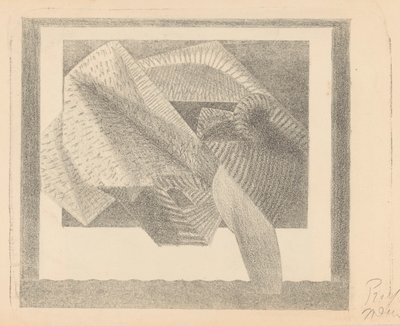 Abstrahierter Vogel von Samuel Jessurun de Mesquita