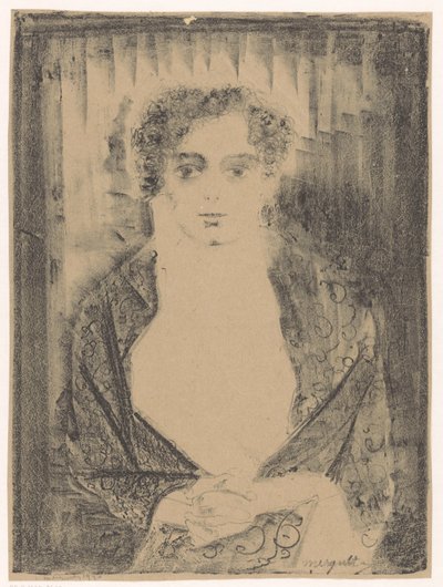 Mädchen mit Umhang von Samuel Jessurun de Mesquita
