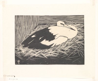Storch (Magoear-Storch) von Samuel Jessurun de Mesquita