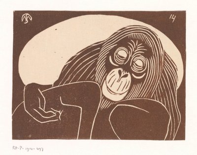 Orang-Utan von Samuel Jessurun de Mesquita