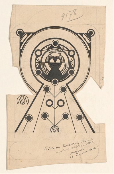 Ornament von Samuel Jessurun de Mesquita