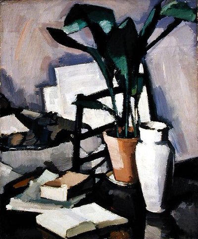 Aspidistra von Samuel John Peploe