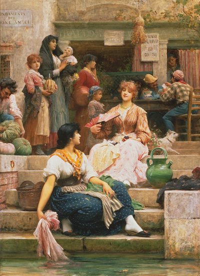 Venezianer von Samuel Luke Fildes