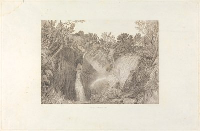 Weathercote-Höhle halb mit Wasser gefüllt von Samuel Middiman
