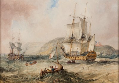 Meeresstück von Samuel Owen