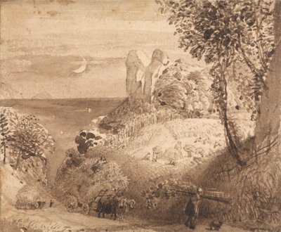 Eine pastorale Szene von Samuel Palmer
