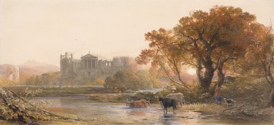 Abend in Italien, die verlassene Villa von Samuel Palmer