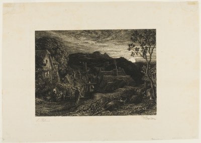 Der Glöckner von Samuel Palmer