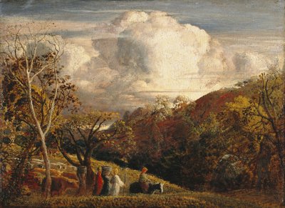 Die helle Wolke von Samuel Palmer