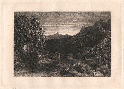 Der Heimkehrstern von Samuel Palmer