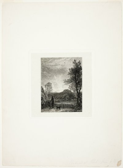Die Feldlerche von Samuel Palmer