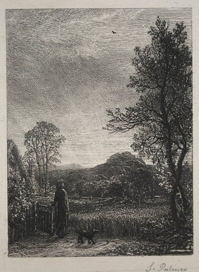Die Lerche von Samuel Palmer