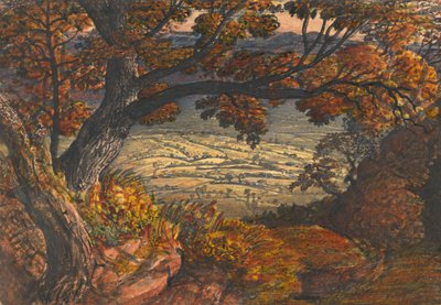 Die Weald von Kent von Samuel Palmer