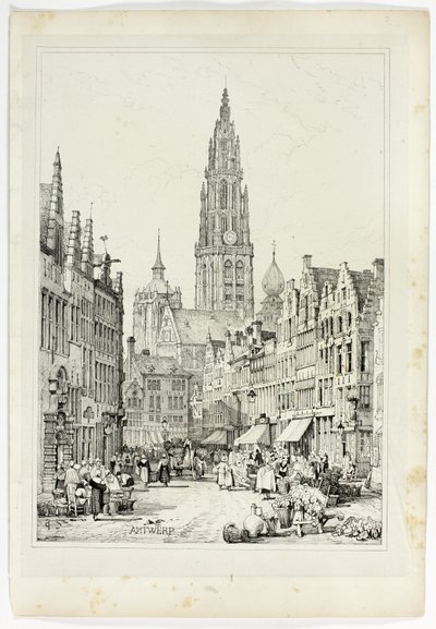 Antwerpen von Samuel Prout