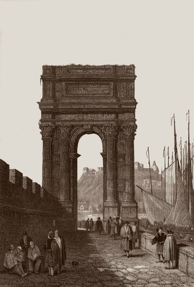Bogen des Trajan von Samuel Prout