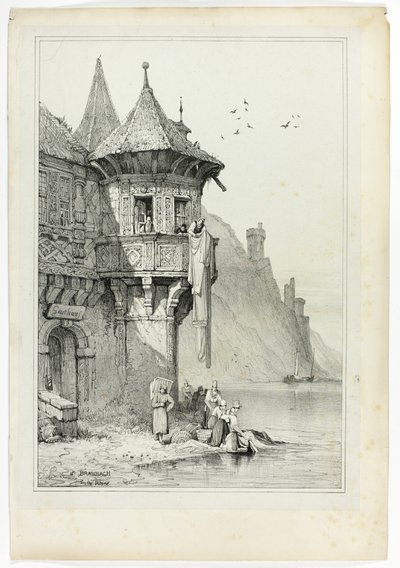 In Braubach am Rhein von Samuel Prout