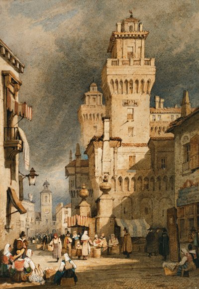 Ferrara, Italien von Samuel Prout