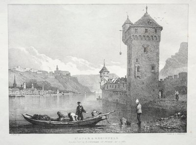 St. Goar und Rheinfels von Samuel Prout