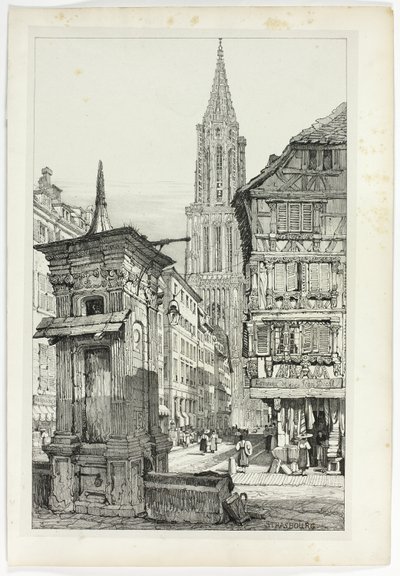 Straßburg von Samuel Prout