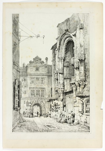 Thein-Kirche, Prag von Samuel Prout