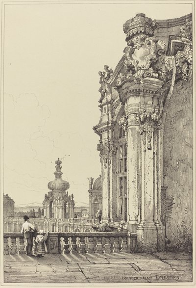 Zwingerpalast, Dresden von Samuel Prout